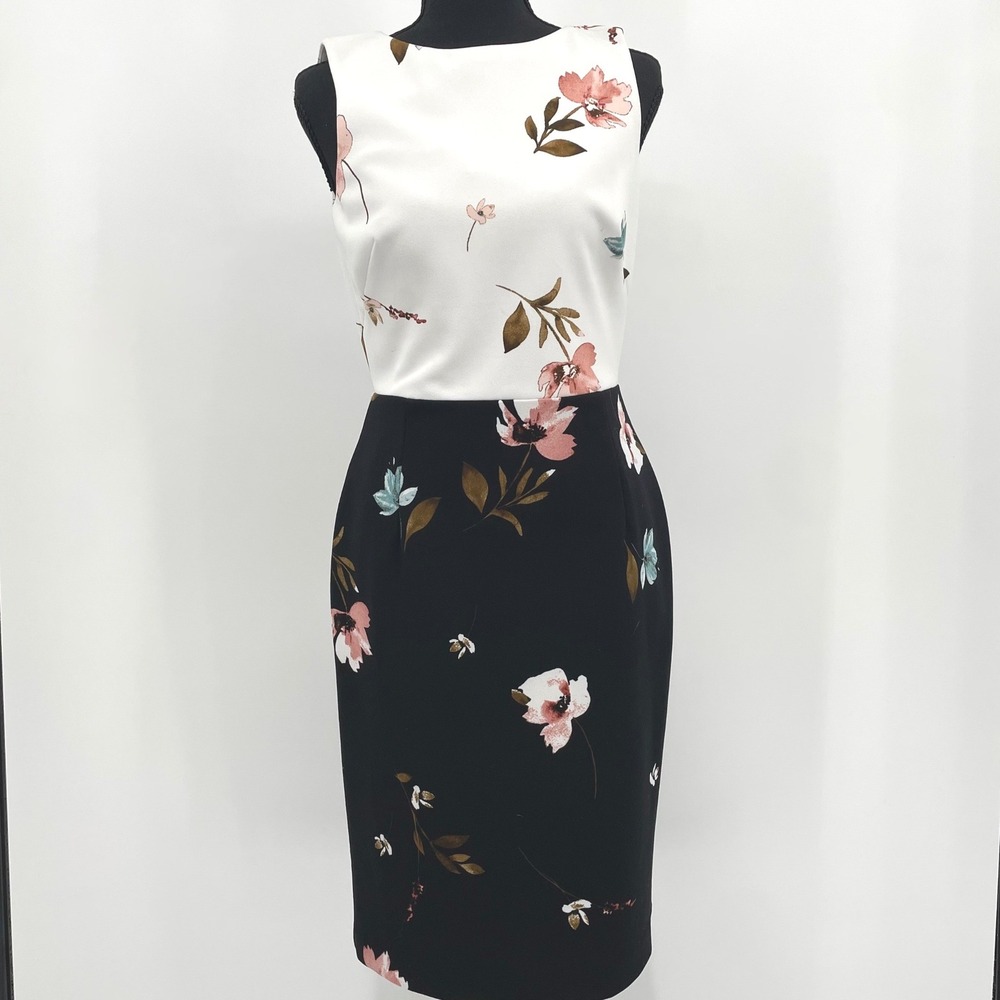 Lauren Ralph Lauren Floral Women's Dress Size 0 Fits Like 2/4 Wedding Guest Chic